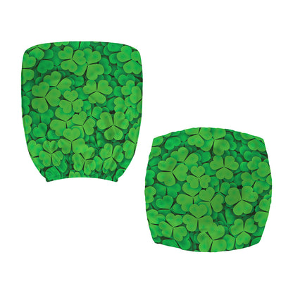Green Clover St. Patrick's Day Print Office Chair Cover