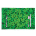 Green Clover St. Patrick's Day Print Placemat