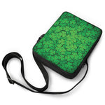 Green Clover St. Patrick's Day Print Rectangular Crossbody Bag