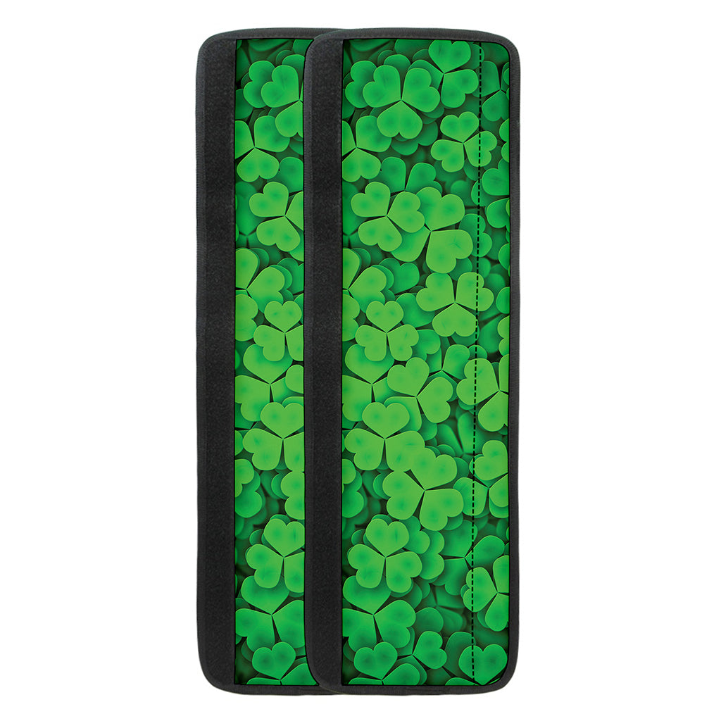 Green Clover St. Patrick's Day Print Refrigerator Handle Covers
