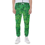 Green Clover St. Patrick's Day Print Scuba Joggers