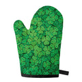 Green Clover St. Patrick's Day Print Single Oven Mitt