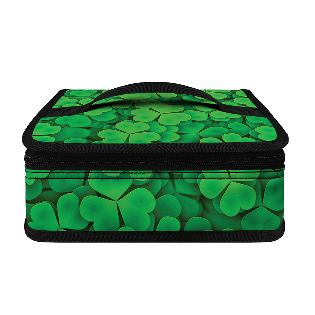 Green Clover St. Patrick's Day Print Small Lunch Bag