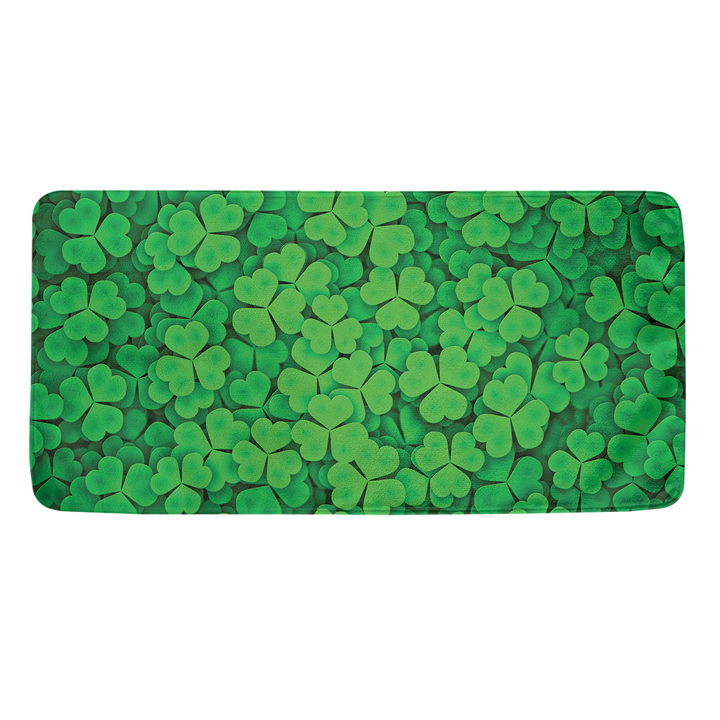Green Clover St. Patrick's Day Print Towel