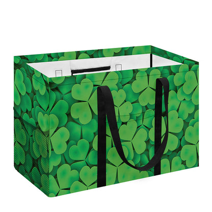 Green Clover St. Patrick's Day Print Utility Tote Bag