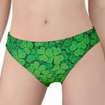 Green Clover St. Patrick's Day Print Women's Panties