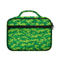Green Digital Camo Pattern Print Briefcase Bible Bag