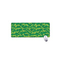 Green Digital Camo Pattern Print Extended Mouse Pad