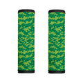 Green Digital Camo Pattern Print Handle Covers