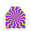 Green Dizzy Moving Optical Illusion Adjustable Apron
