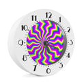 Green Dizzy Moving Optical Illusion Alarm Clock