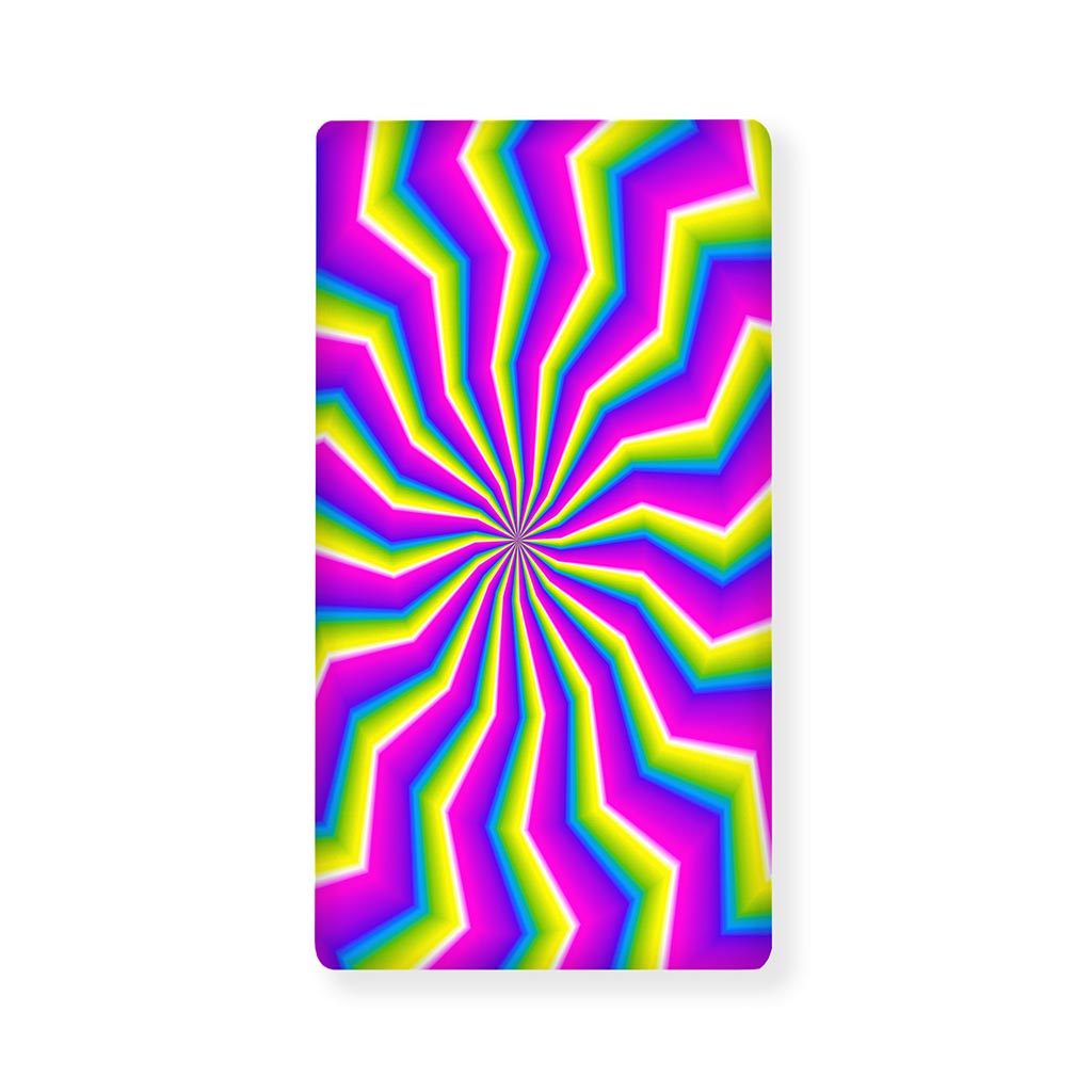 Green Dizzy Moving Optical Illusion Baby Crib Sheet