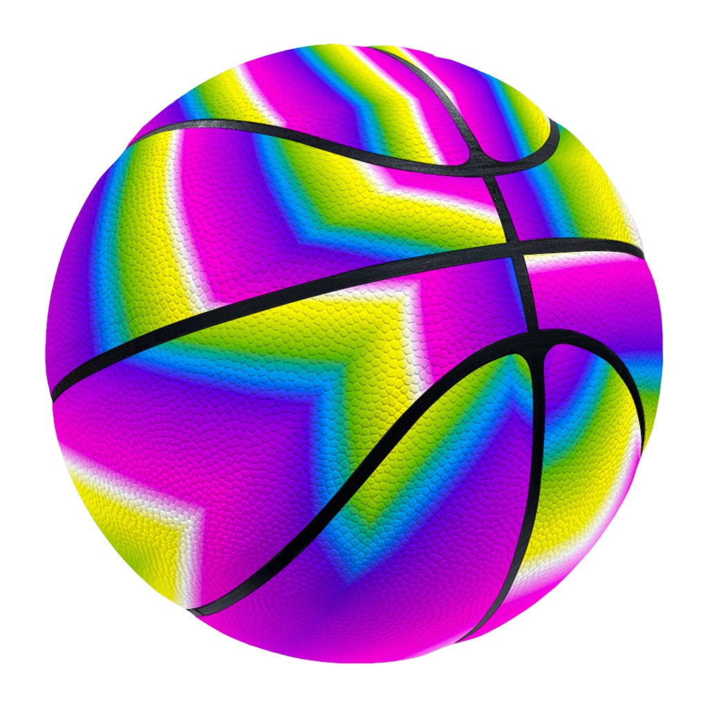 Green Dizzy Moving Optical Illusion Basketball