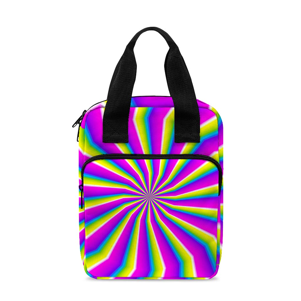 Green Dizzy Moving Optical Illusion Bible Tote Bag