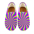 Green Dizzy Moving Optical Illusion Casual Shoes