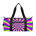 Green Dizzy Moving Optical Illusion Gym Bag