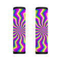 Green Dizzy Moving Optical Illusion Handle Covers