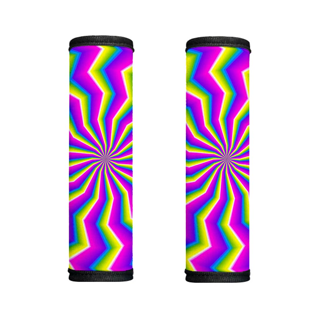 Green Dizzy Moving Optical Illusion Handle Covers
