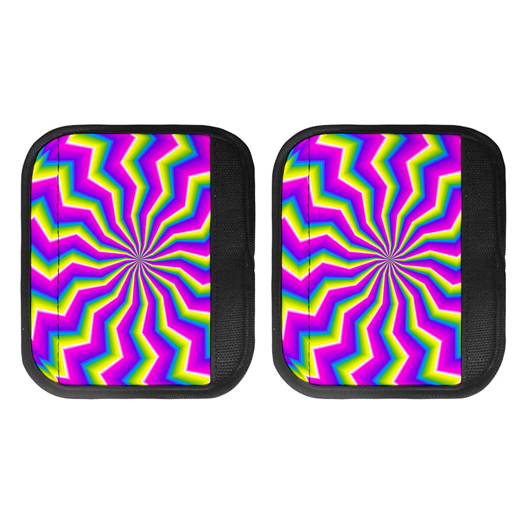 Green Dizzy Moving Optical Illusion Handle Covers