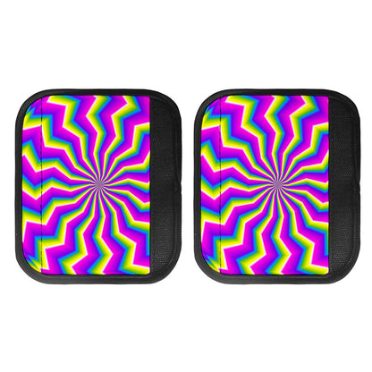 Green Dizzy Moving Optical Illusion Handle Covers