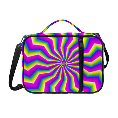 Green Dizzy Moving Optical Illusion Shoulder Strap Bible Bag