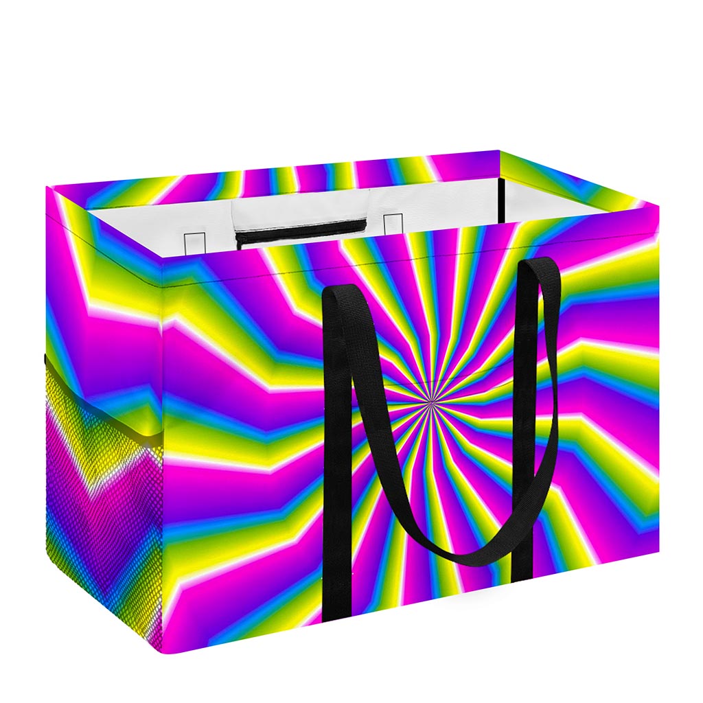 Green Dizzy Moving Optical Illusion Utility Tote Bag
