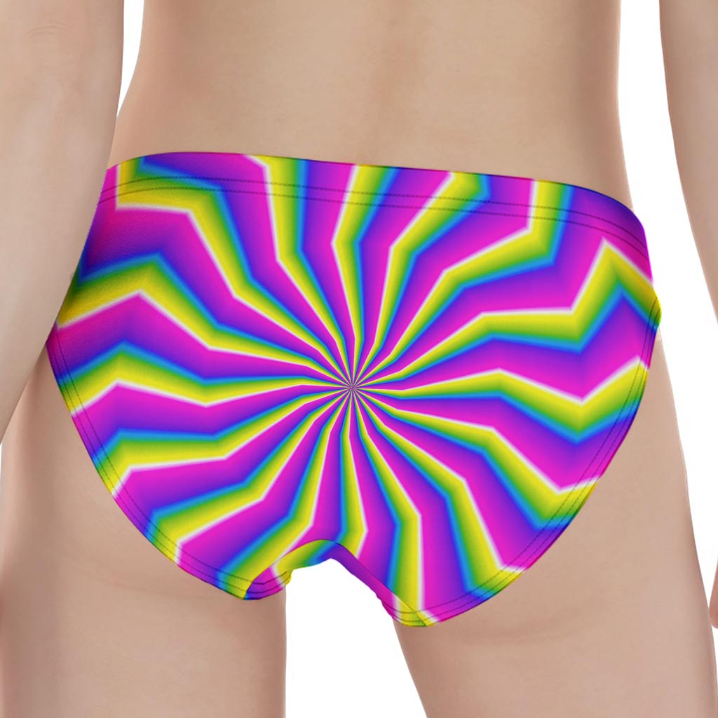 Green Dizzy Moving Optical Illusion Women's Panties