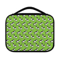 Green Doodle Bull Terrier Pattern Print Classic Bible Case