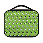Green Doodle Bull Terrier Pattern Print Classic Bible Case