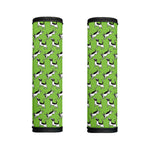 Green Doodle Bull Terrier Pattern Print Handle Covers