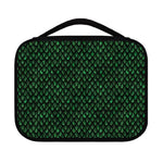 Green Dragon Scales Pattern Print Classic Bible Case