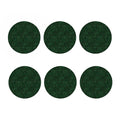 Green Dragon Scales Pattern Print Coaster Set