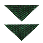 Green Dragon Scales Pattern Print Dog Bandana
