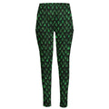 Green Dragon Scales Pattern Print High-Waisted Pocket Leggings