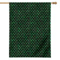 Green Dragon Scales Pattern Print House Flag