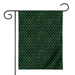 Green Dragon Scales Pattern Print House Flag