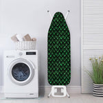 Green Dragon Scales Pattern Print Ironing Board Cover