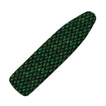 Green Dragon Scales Pattern Print Ironing Board Cover