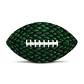 Green Dragon Scales Pattern Print Rugby Ball