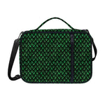 Green Dragon Scales Pattern Print Shoulder Strap Bible Bag