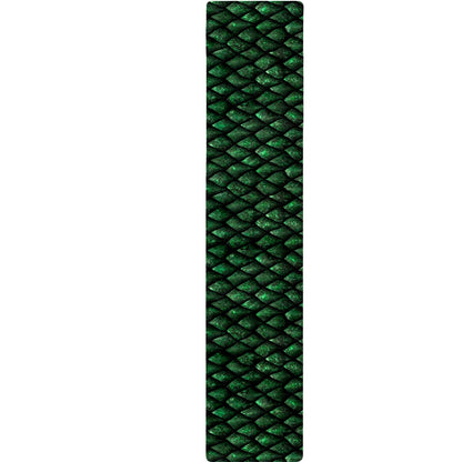 Green Dragon Scales Pattern Print Table Runner