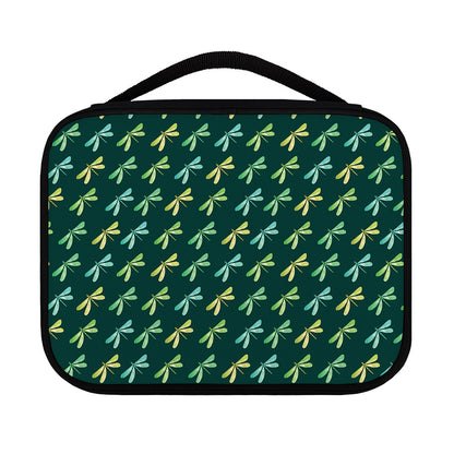 Green Dragonfly Pattern Print Classic Bible Case