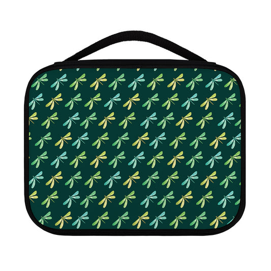 Green Dragonfly Pattern Print Classic Bible Case