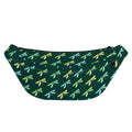 Green Dragonfly Pattern Print Fanny Pack
