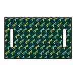 Green Dragonfly Pattern Print Golf Cart Seat Cover