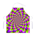 Green Expansion Moving Optical Illusion Adjustable Apron