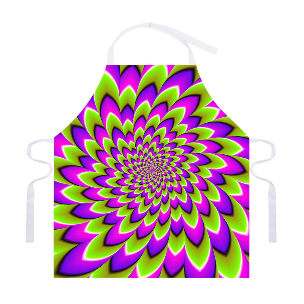 Green Expansion Moving Optical Illusion Adjustable Apron