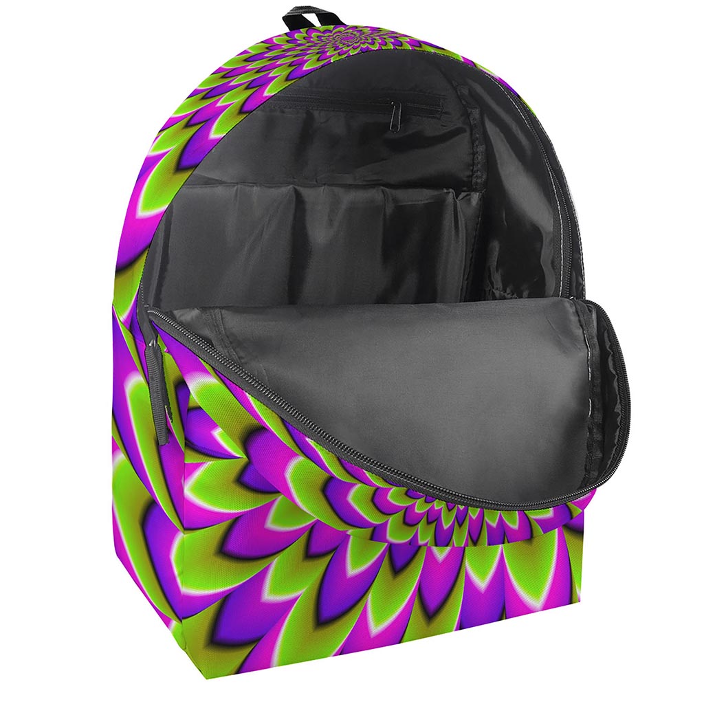 Green Expansion Moving Optical Illusion Backpack