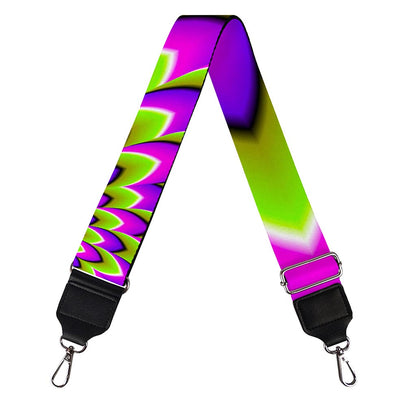 Green Expansion Moving Optical Illusion Bag Strap