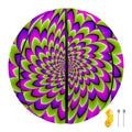 Green Expansion Moving Optical Illusion Basketball
